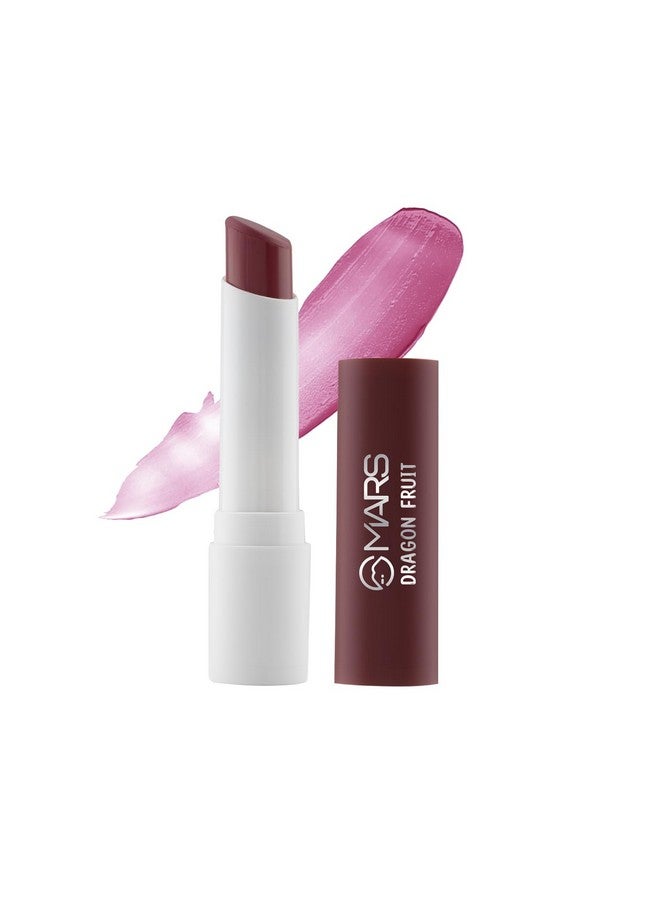مارس مرطب شفاه ملون من أكوا سبلاش غني بزبدة الشيا وزيت الجوجوبا وفيتامين ومستخلص الكاكاو لإصلاح الشفاه المتشققة، مرطب ومغذي غير لزج (3.0 جم) (03 فاكهة التنين) - Image 1