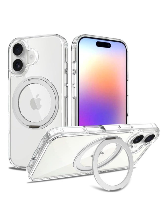 NIBEMINENT Dull Polish Protection Case With Magsafe For iPhone 15 Pro, Transparent