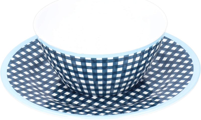 General purpose premium build Imitation Porcelain Plate Bowl Set, Dark Blue Grid, Fruit Salad Dessert Dish Tableware for Kitchen - Durable and Wear -, Easy to Clean for Home Use Balanced universal design Fast warehouse picking Intra-city fast distribution Cost effective global grade quality Assorted trendy color picks UV resistant Defect free upgraded substance Space saving Longevity optimized build Wide range expanded design Globally popular universal design Repeated detach compatible build Occasional & permanent usable Authorized haulage delivery Global light sturdy raw material All-item unified delivery Efficiency boosted construction Budget friendly sizing alternatives Periodic stock arrangement Single & bulk use compatible Gulf standard sizing alternatives Varied available picks Simple upgraded construction Coast & inland available - Image 1