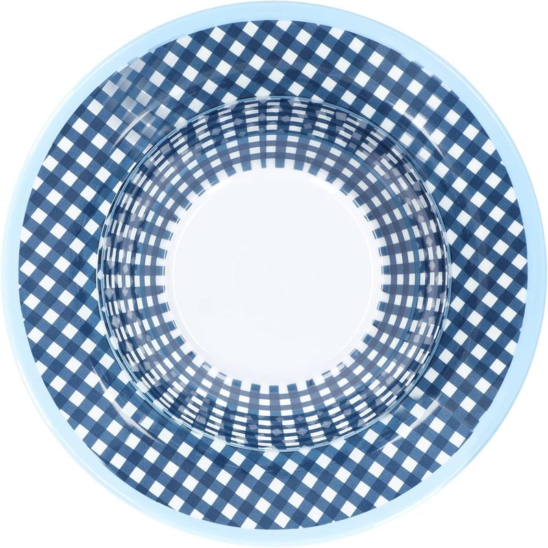 General purpose premium build Imitation Porcelain Plate Bowl Set, Dark Blue Grid, Fruit Salad Dessert Dish Tableware for Kitchen - Durable and Wear -, Easy to Clean for Home Use Balanced universal design Fast warehouse picking Intra-city fast distribution Cost effective global grade quality Assorted trendy color picks UV resistant Defect free upgraded substance Space saving Longevity optimized build Wide range expanded design Globally popular universal design Repeated detach compatible build Occasional & permanent usable Authorized haulage delivery Global light sturdy raw material All-item unified delivery Efficiency boosted construction Budget friendly sizing alternatives Periodic stock arrangement Single & bulk use compatible Gulf standard sizing alternatives Varied available picks Simple upgraded construction Coast & inland available - Image 3