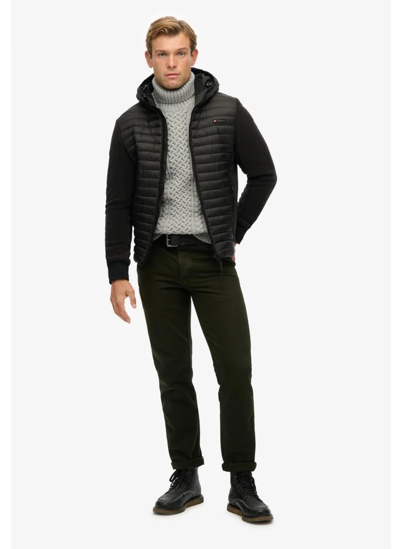 Superdry  Hooded Storm Fleece Hybrid Jacket for Men | Best Price UAE