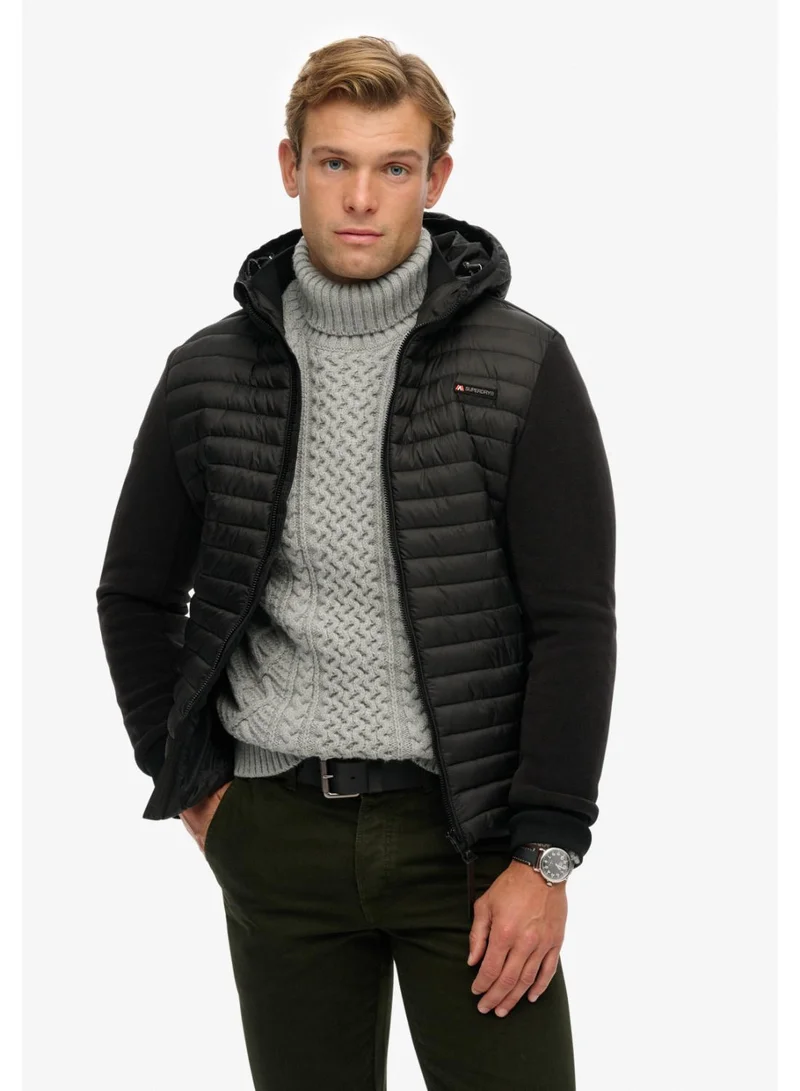 Superdry  Hooded Storm Fleece Hybrid Jacket for Men | Best Price UAE