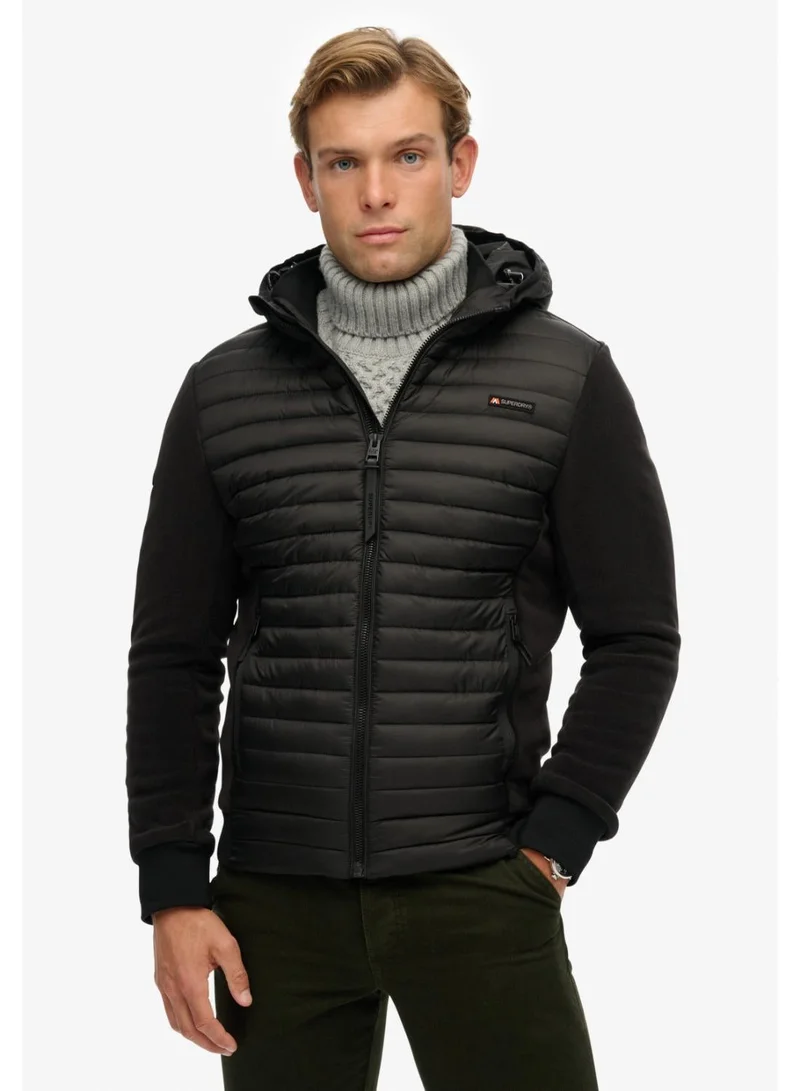 Hooded Storm Fleece Hybrid Jacket