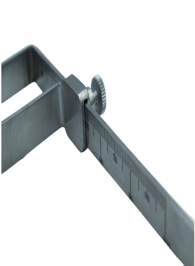 Dental Orthodontic Caliper Gauge – Stainless Steel Willis Bite Gauge 0–100 mm | Orthodontic Measuring Instrument for Vertical Dimension of Occlusion - Image 2