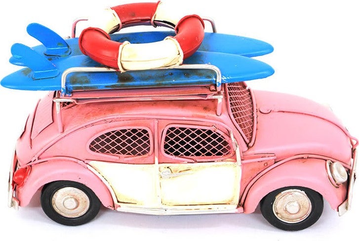 Mnk Home Decorative Metal Car Frame and Piggy Bank 1204E-3091SS  - Image 3