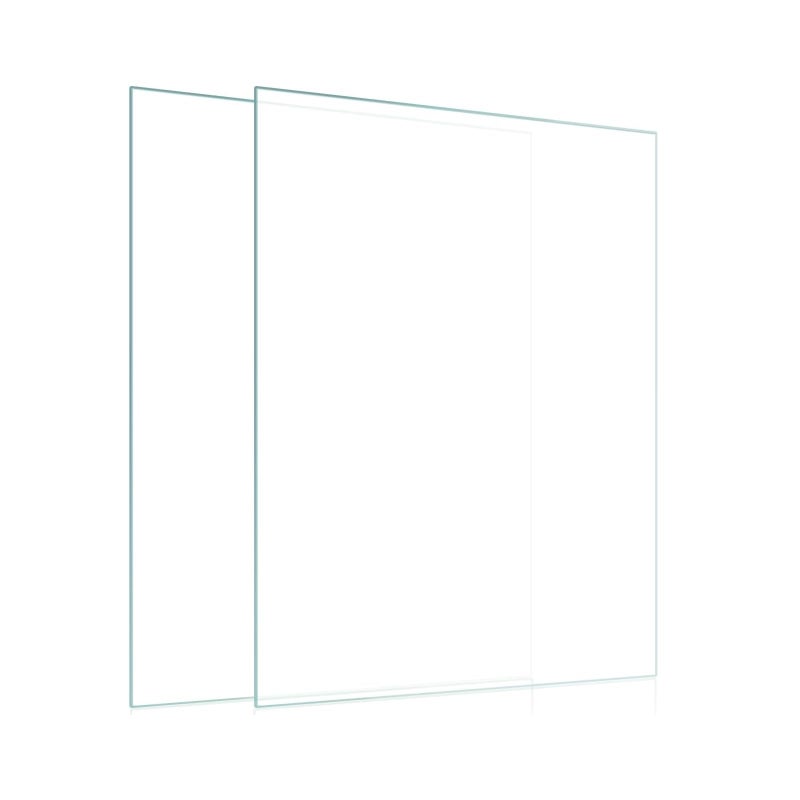 Egofine 4x6 Heat-Strengthened Glass Replacement for Picture Frame (Crystal Clear  2 Pack)  Replacement Glass for 4 by 6 Photo Frame  Semi-Tempered Glass Cover Sheet - Image 1