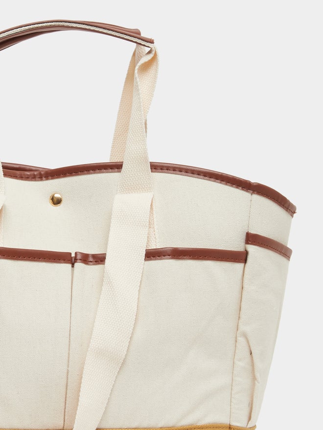 ستايلي حقيبة يد ستيلو بألوان متداخلة ومقبضين علويين - Image 3