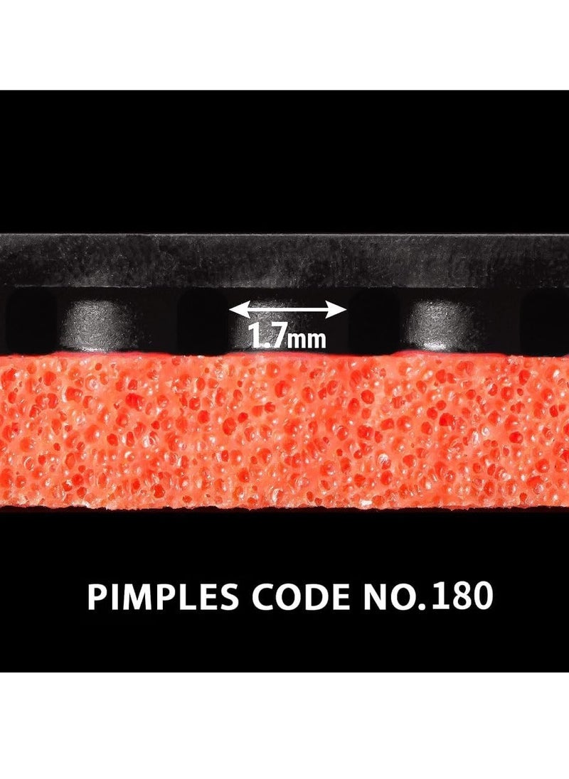 BUTTERFLY - Butterfly-Tenergy 80 Fx Table Tennis Rubber Black (1.7mm)-1003600217-4906901156074 - Image 1