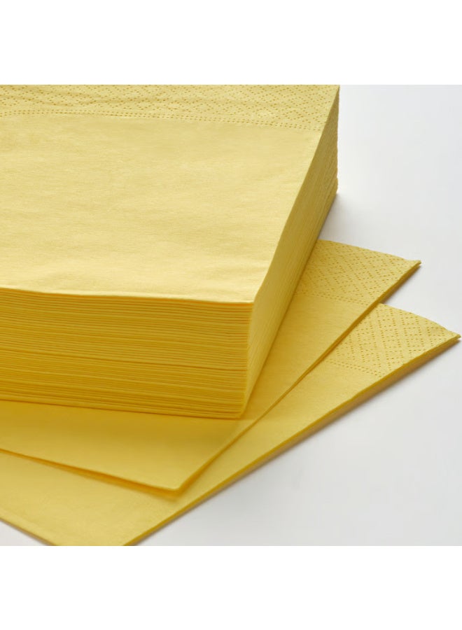 أيكيا مناديل ورقية, أصفر, ‎40x40 سم‏ - Image 2