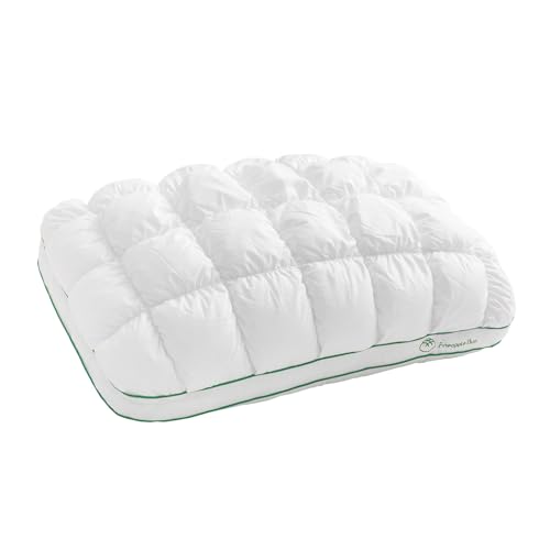 YOUR MOON Fluffy Support Bed Pillow Queen Size, Super Soft Premium Down-Alternative Filling for Sleeping, Luxury Hotel Quality Bed Pillows for Side Sleeper (White) - Image 1