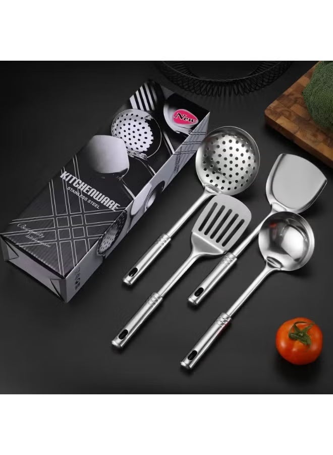 Green Tiger Stainless Steel Kitchen Utensil Set – Cooking & Serving Tools