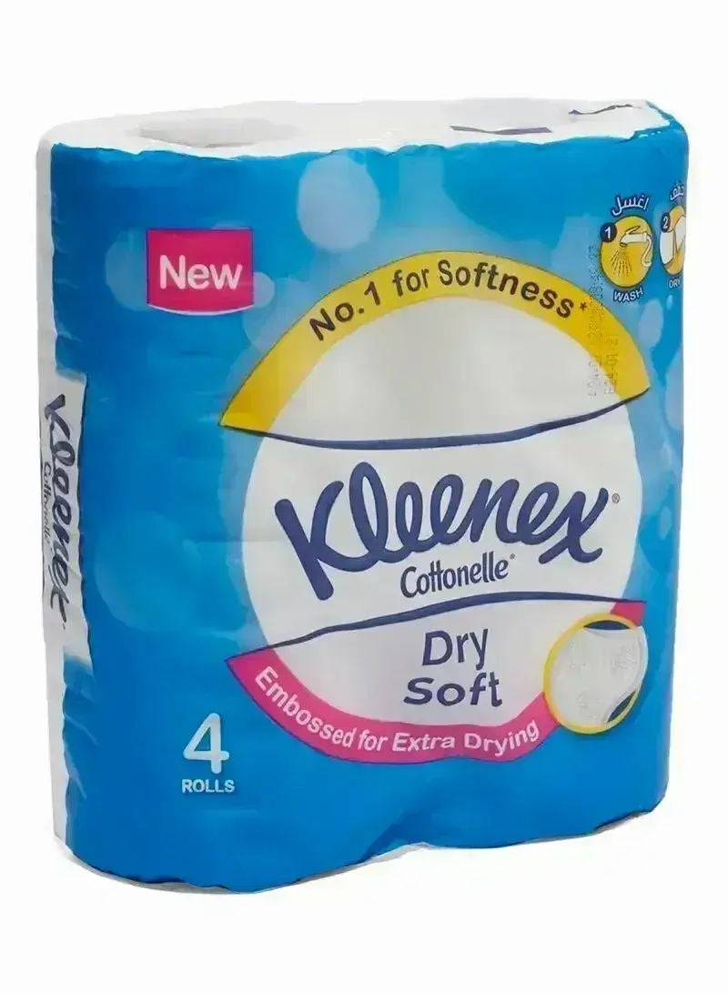 Kleenex ورق حمام كوتونيل الجاف الناعم