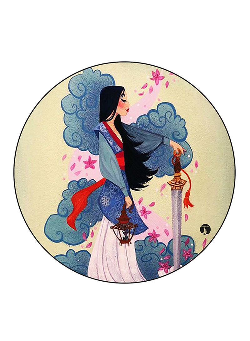 RKN Disney Printed Mouse Pad  Round  Multicolour
