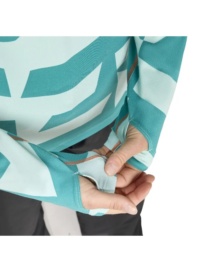 اديداس طبقة أساسية صناعية متعددة بأكمام طويلة