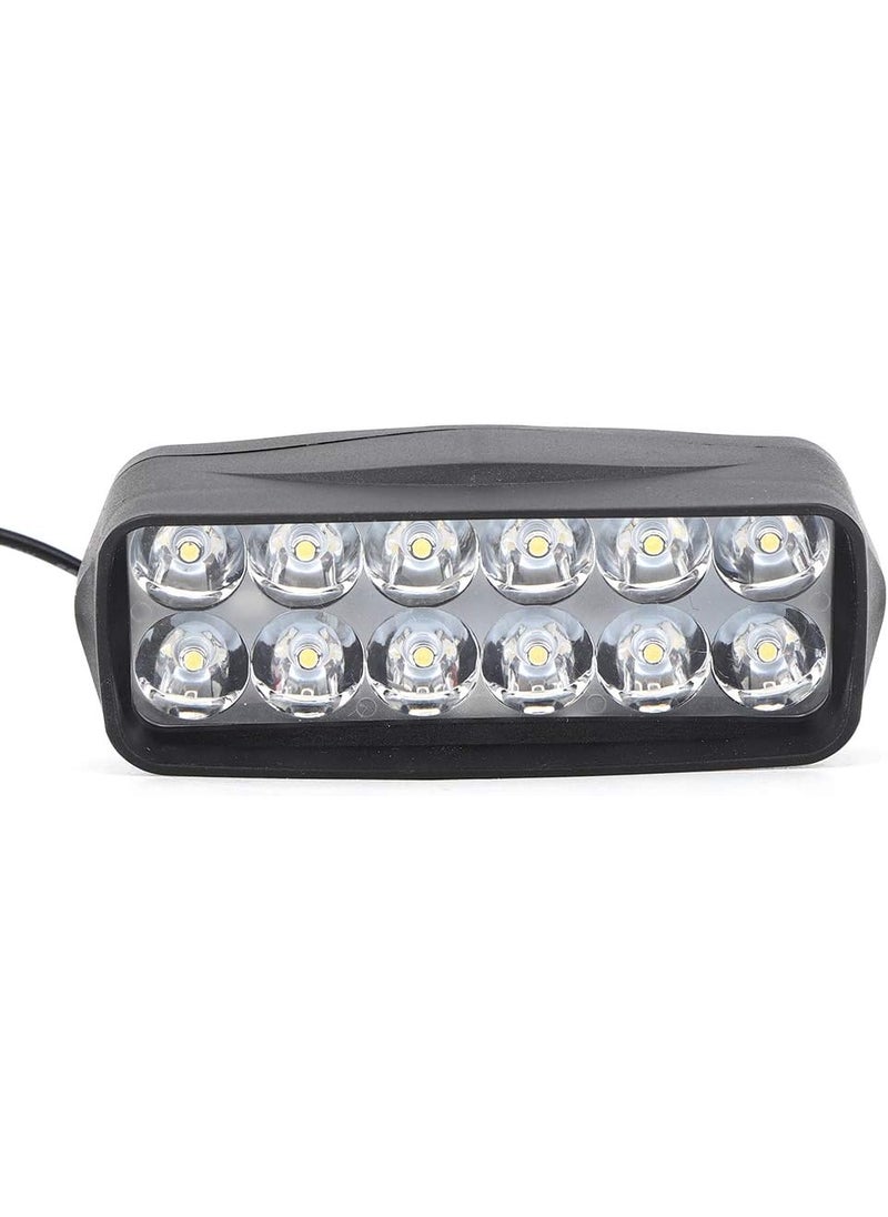 Keenso Keenso Motorcycle LED Light Universal High Brightness 12V80V Electric LED Lights Tricycle Conversion Light for Motorcycle Electric Bike Tricycle  - Image 2