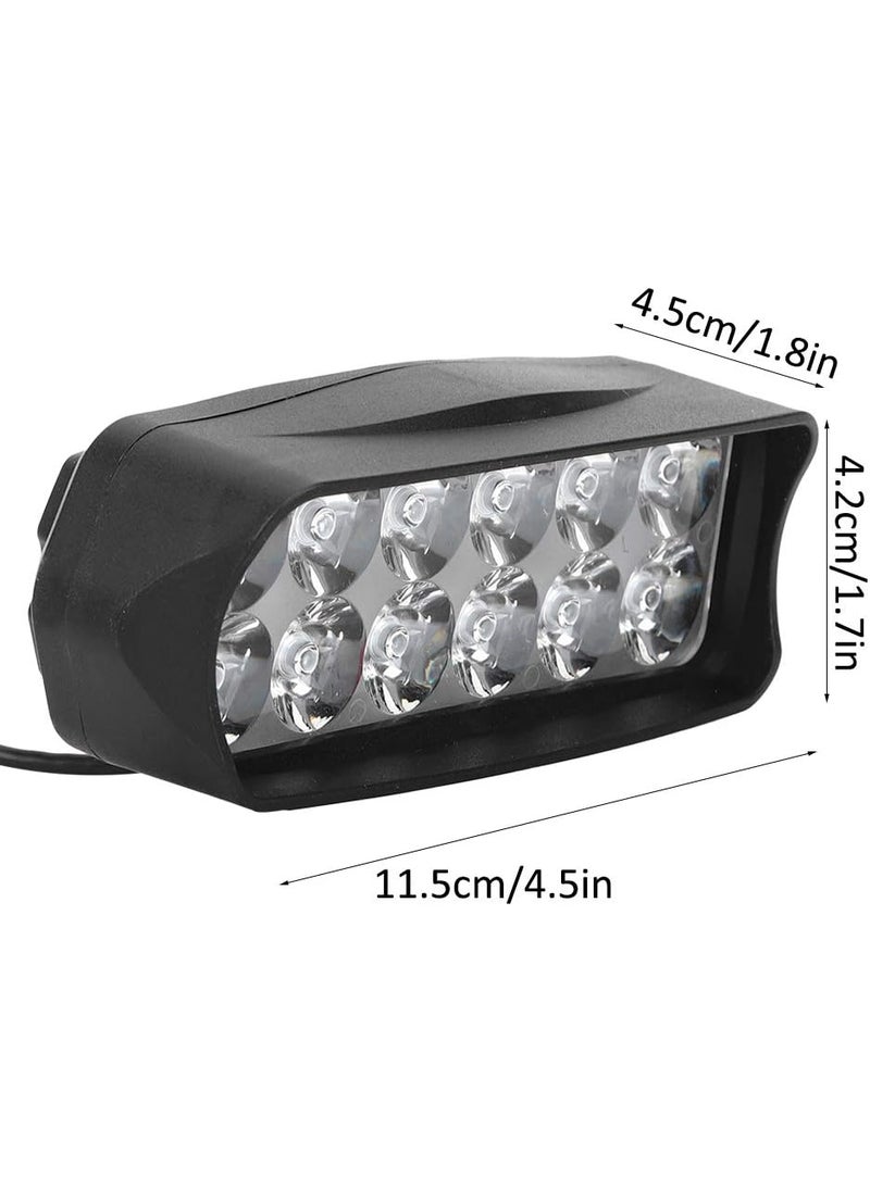 Keenso Keenso Motorcycle LED Light Universal High Brightness 12V80V Electric LED Lights Tricycle Conversion Light for Motorcycle Electric Bike Tricycle  - Image 5