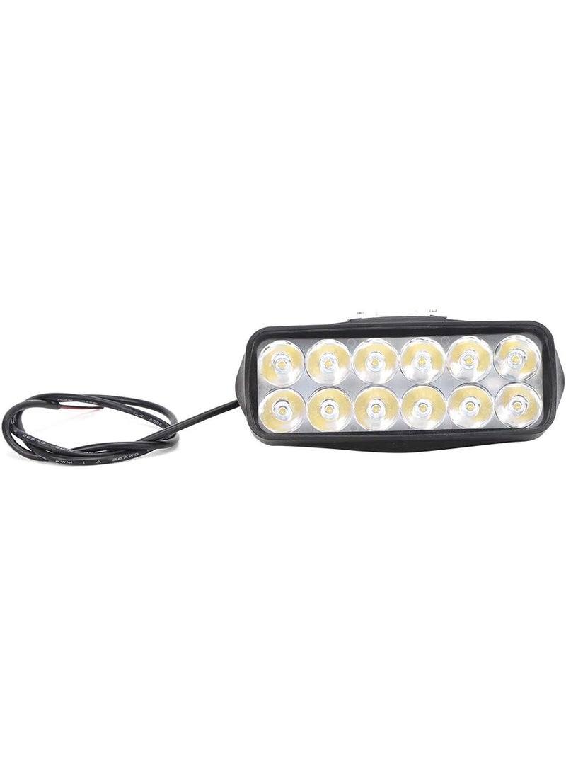 Keenso Keenso Motorcycle LED Light Universal High Brightness 12V80V Electric LED Lights Tricycle Conversion Light for Motorcycle Electric Bike Tricycle  - Image 1