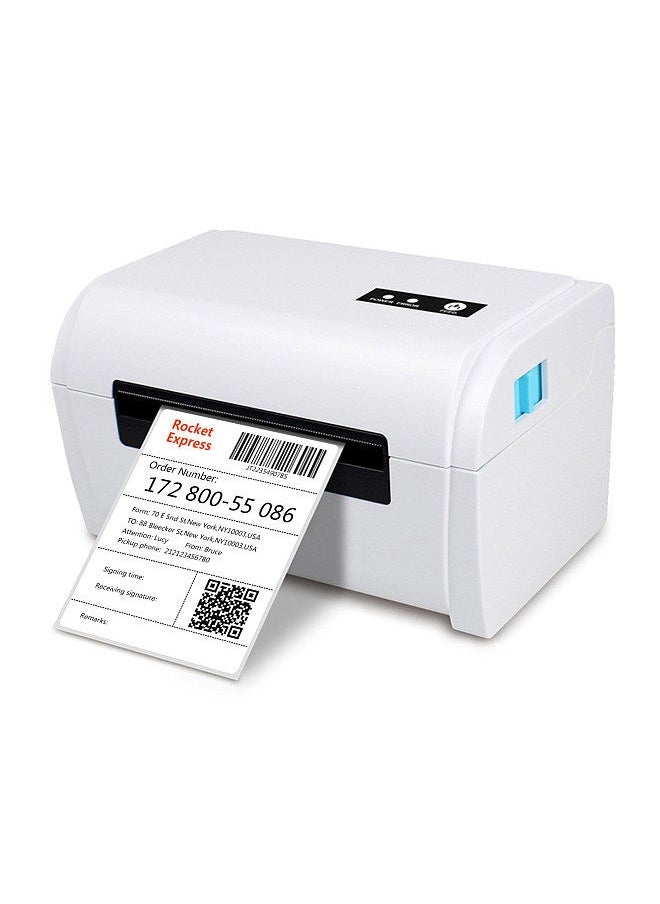 Generic - Thermal Label Printer High Speed Shipping Label Printer USB BT Connection Support 40-110mm Paper Width Compatible with Windows for Supermarket Store Restaurant Logistic - Image 1