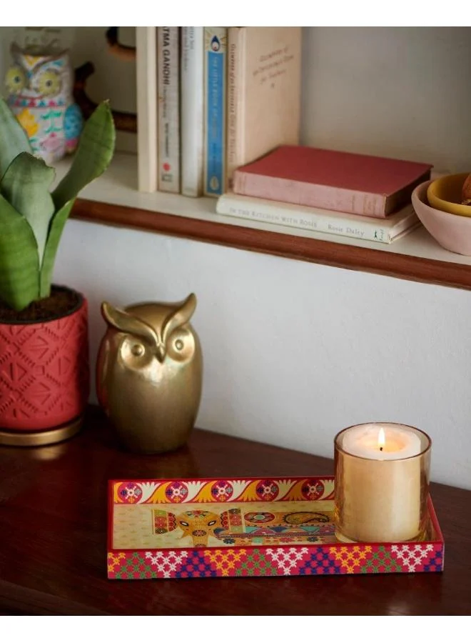 Chumbak A Trunkloads of Love Wooden Tray