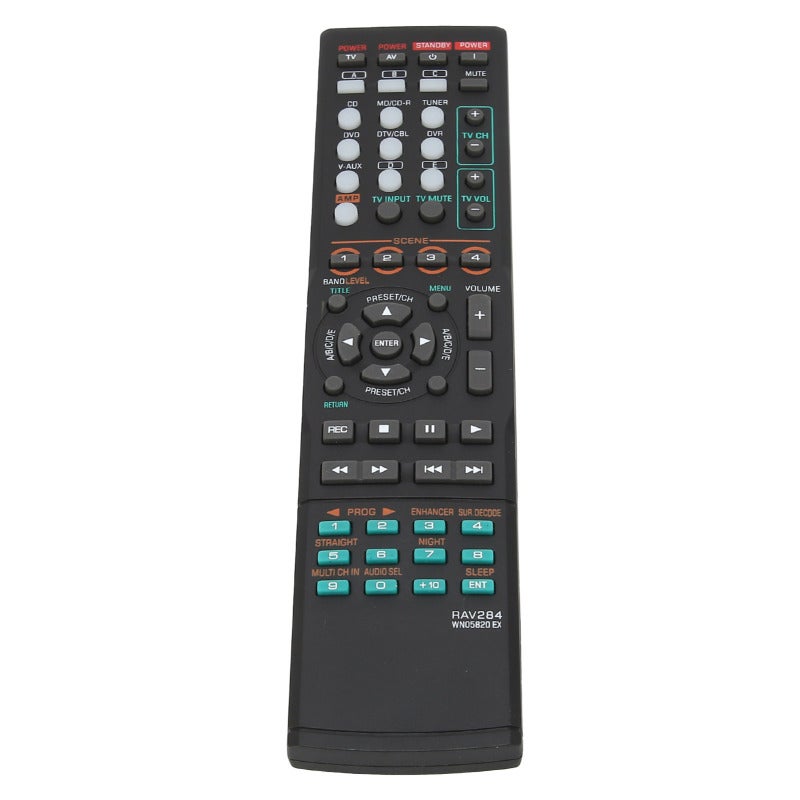 Remote Control Replacement for RAV284 WN05820EX RX-V363 RX-V365 - AV Receiver Remote Control - Ready to Use ABS Accessory for AV Receiver - Image 5