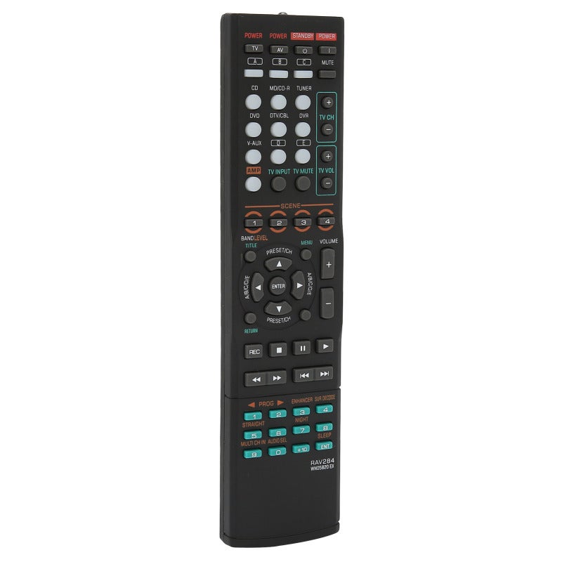 Remote Control Replacement for RAV284 WN05820EX RX-V363 RX-V365 - AV Receiver Remote Control - Ready to Use ABS Accessory for AV Receiver - Image 1