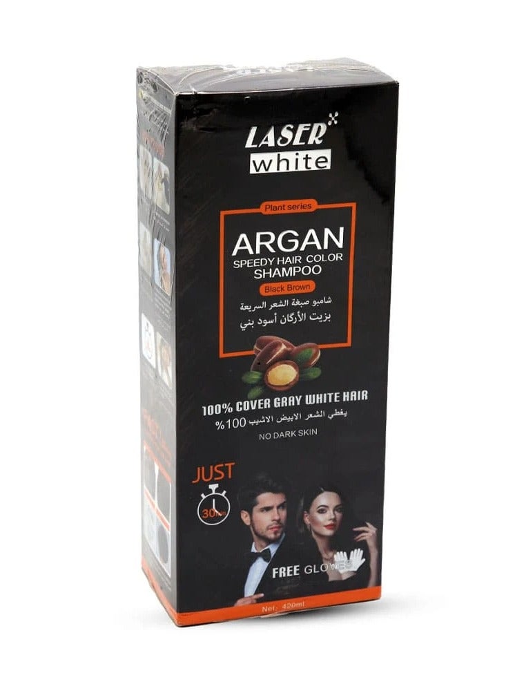 ليزر وايت شامبو الصبغة بزيت الأرغان - Image 2