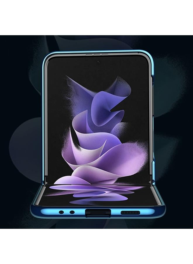 اس-توب جراب قابل للطي لهاتف Samsung Galaxy Z Fold4 مصنوع من الجلد العادي المطلي بالكهرباء - Image 4