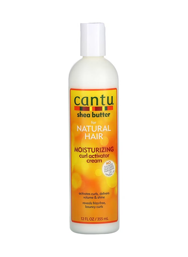 Cantu Natural Hair Moisturizing Curl Activator Cream Clear 355ml - Image 2