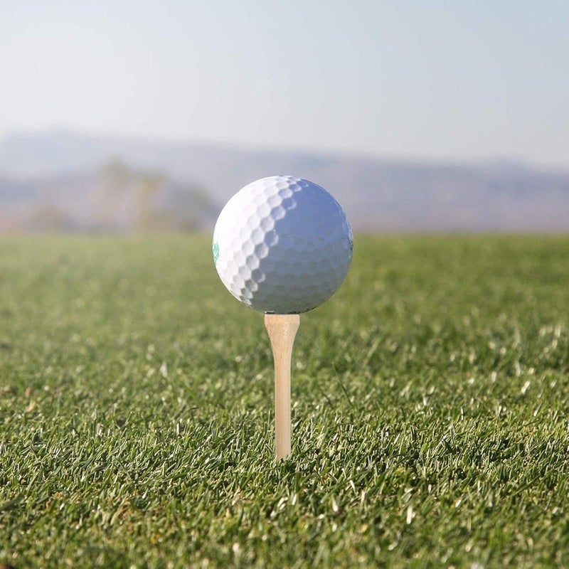 Juvale Juvale 300 Pack Bamboo Golf Tees in Bulk 2 34 inch Natural Wood Color - Image 3