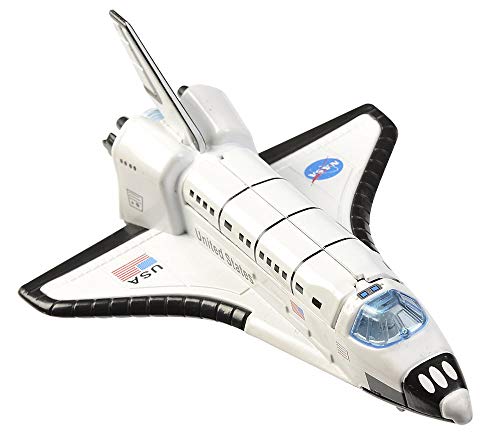 Playmaker Toys NASA USA Space Shuttle Die Cast 6" 1:400 Scale w/Light & Sound and Pullback Action - Image 1
