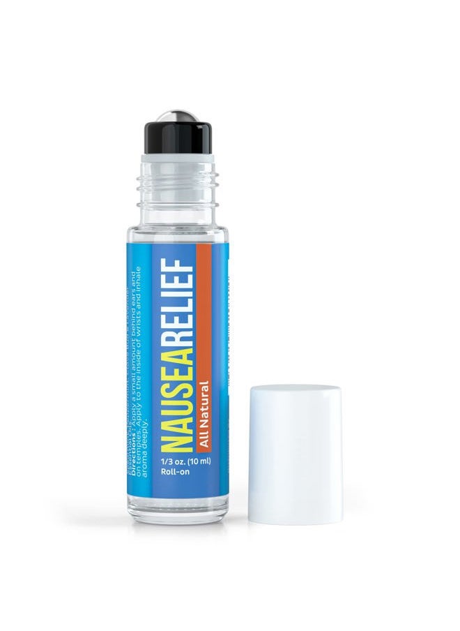 Basic Vigor Migrastil Nausea Ease Roll-On (10ml) - Quick Aid for Queasiness from Motion Sickness, Migraines, Chemo, etc. - Cruelty-Free & Vegan. Made in The USA.  - Image 1