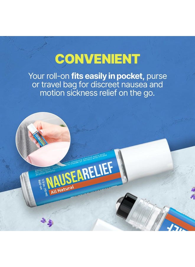 Basic Vigor Migrastil Nausea Ease Roll-On (10ml) - Quick Aid for Queasiness from Motion Sickness, Migraines, Chemo, etc. - Cruelty-Free & Vegan. Made in The USA.  - Image 5