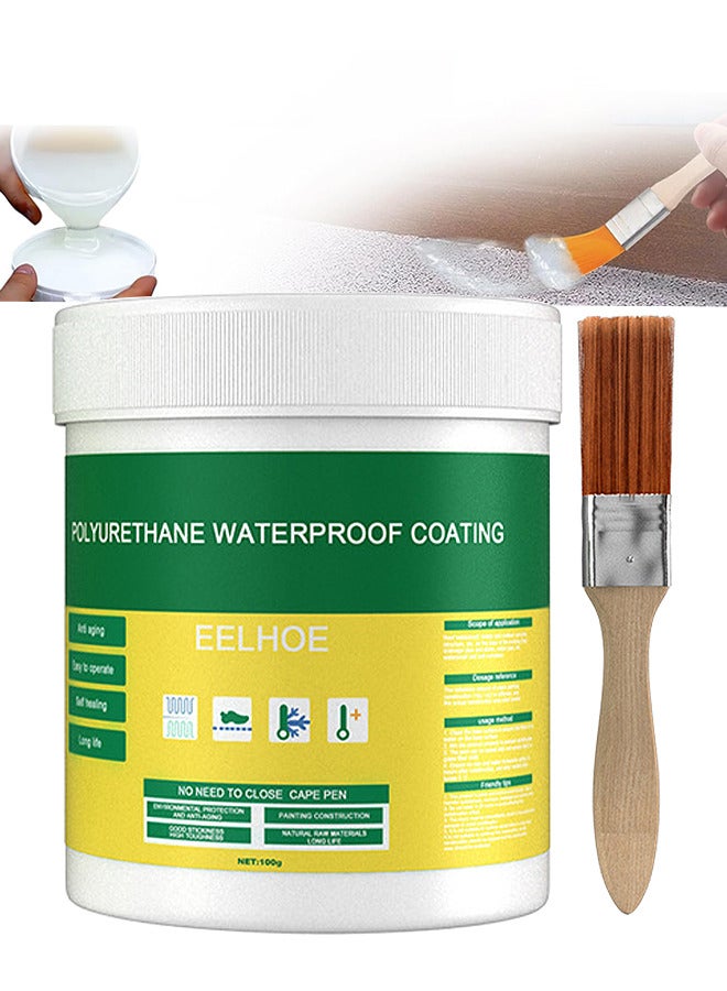 EELHOE Invisible Waterproof Agent, Waterproof Insulating Sealant, Transparent Repairing Leak Waterproof Adhesive, Super Strong Bonding Sealant Invisible Waterproof Anti-Leakage Agent, Used For Crack Leakage - Image 1