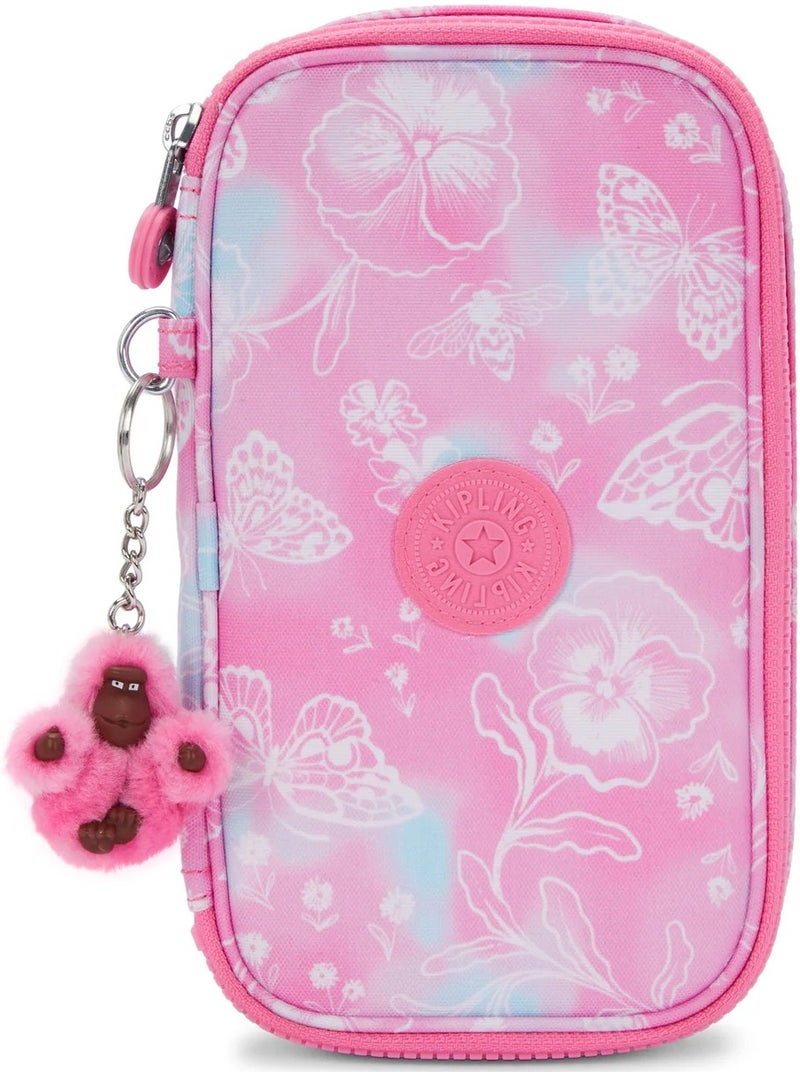 kipling 50 Pens Female Medium Pencase - Garden Clouds - Image 5