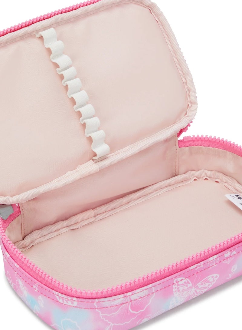 kipling 50 Pens Female Medium Pencase - Garden Clouds - Image 4