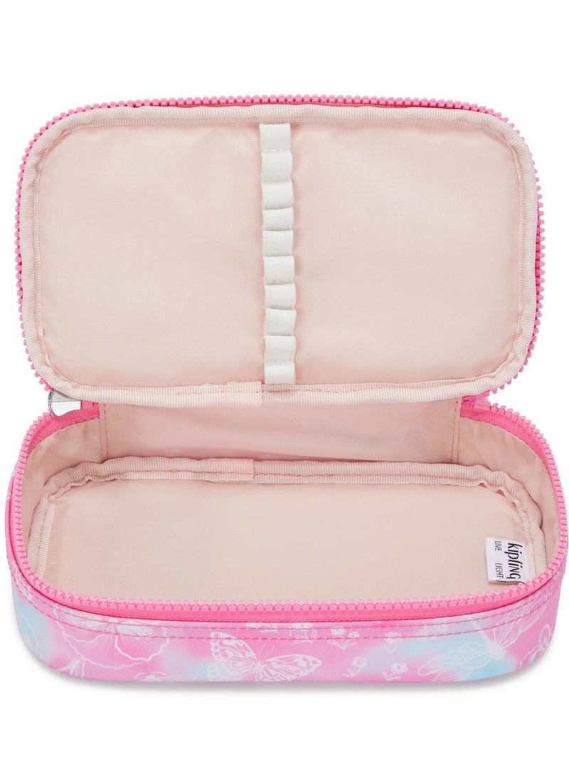 kipling 50 Pens Female Medium Pencase - Garden Clouds - Image 2
