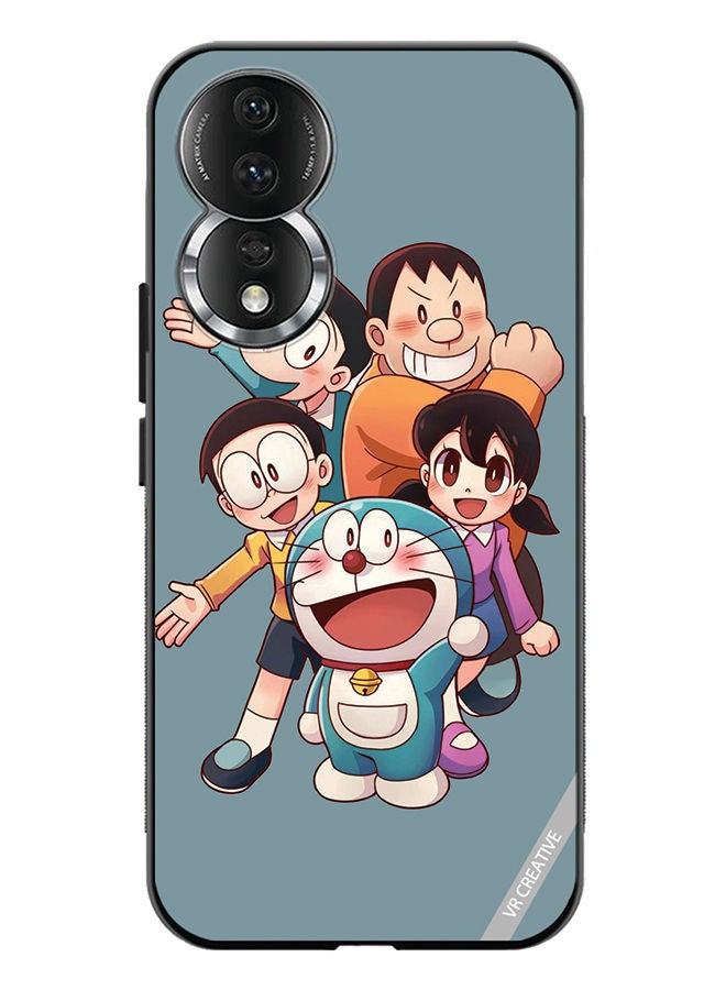 VR CREATIVE Protective Case Cover For Honor 80 Doremon Design Multicolour - Image 1