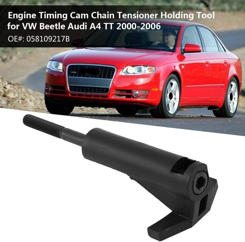 woobles Cam Chain Tensioner Engine Timing Chain Tensioner Holding Tool for A4,TT 2000-2006 OE Replacing NO. 058109217B/automotive engine timing belt tensioners - Image 2