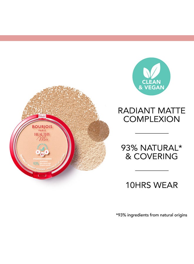 BOURJOIS PARIS Bourjois Healthy Mix Clean Powder - 02 - Vanilla, 10g - Image 3