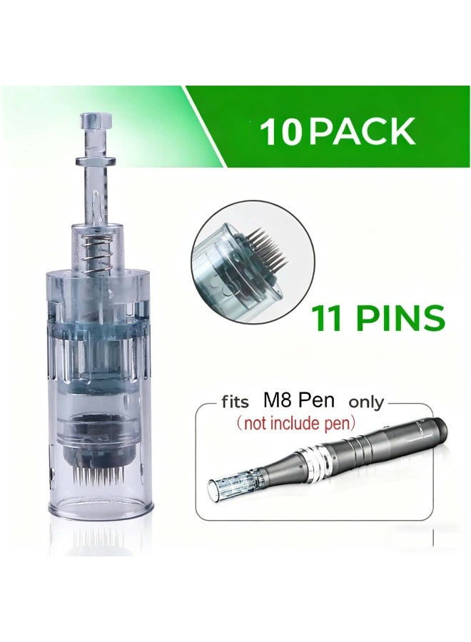 دي آر. بن خرطوشة Dr.pen M8 ذات 11 إبرة، ملحقات M8 ميكرونيدل، 10 عبوات - Image 2