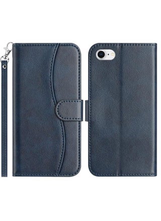 Case For iPhone 7 / 8 / SE 2022 Dual-Folded S-shape Leather Phone Case - pzsku/ZFB7226FD0DB2FFC1A766Z/45/1744725541/2145b530-c060-4f19-99ea-cea95377613f