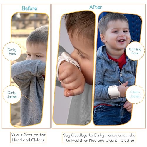 Wipeband Nose Wipes | Kids Wearable Bracelet with Built-in Nose Tissues | Soft 6-Layer Laminated Tissues | Convenient & Hygienic for Clean Hands & Clothes - Image 4