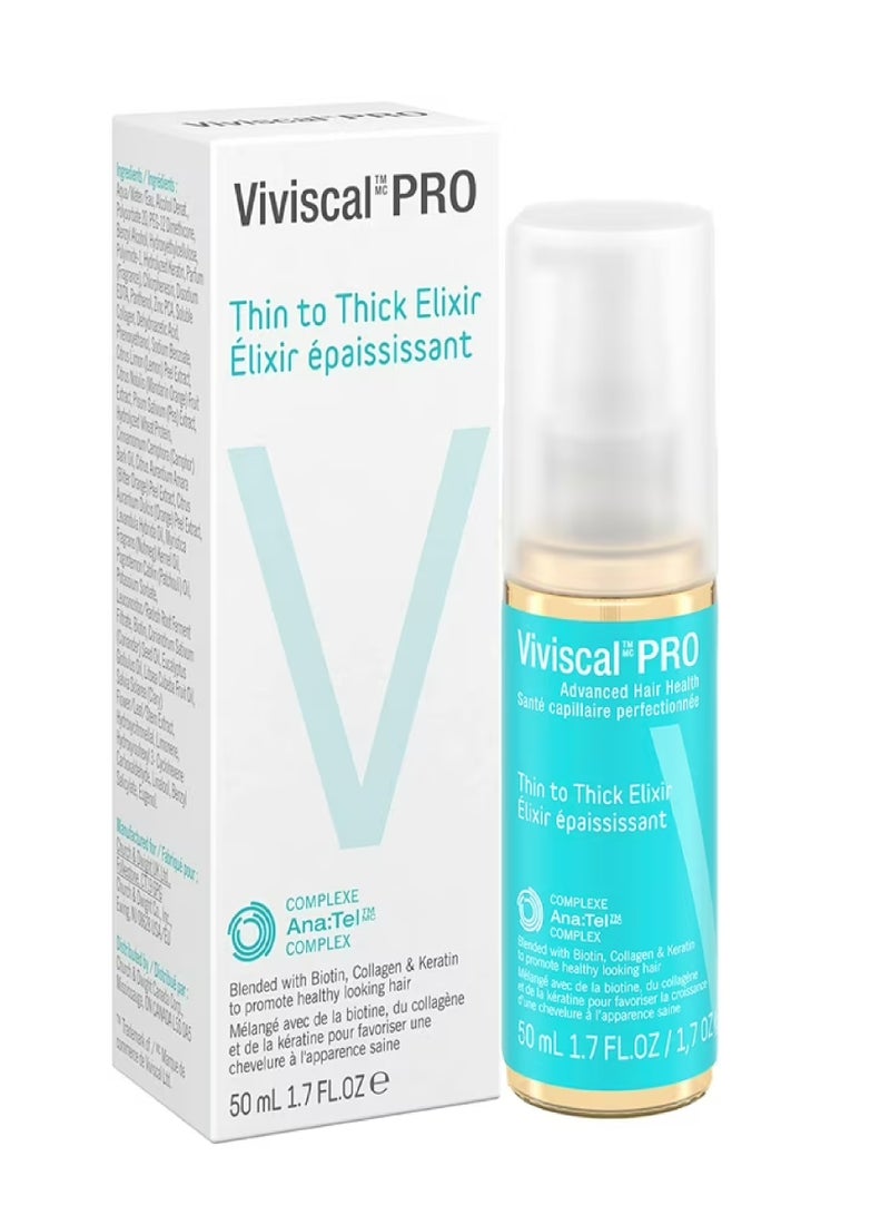 VIVISCAL PRO THICKENING ELIXIR 50ML
