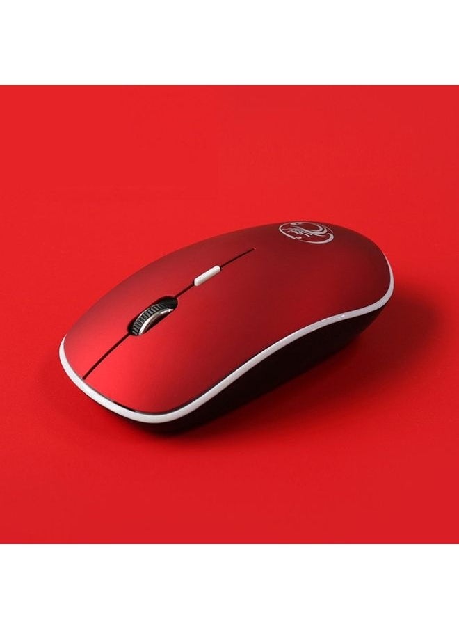 NIBEMINENT iMICE G-1600 Plus 2.4Ghz 1600 DPI Ergonomic Noiseless USB Mute Wireless Mouse  - Image 1