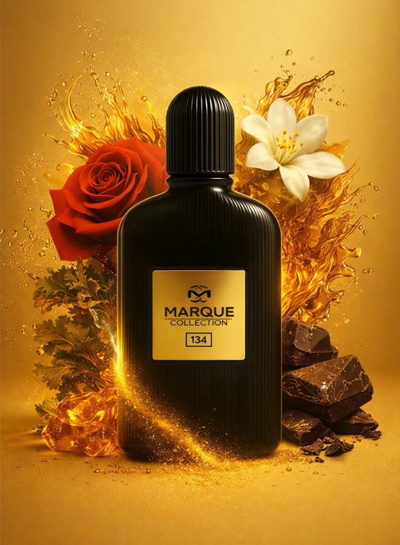 ماركيو كوليكشن عطر باتشولي للرجال - مجموعة مارك رقم ١٣٤ | عطر يدوم طويلًا | نفحات حلوة، ترابية، وشوكولاتة - ٢٥ مل - Image 1