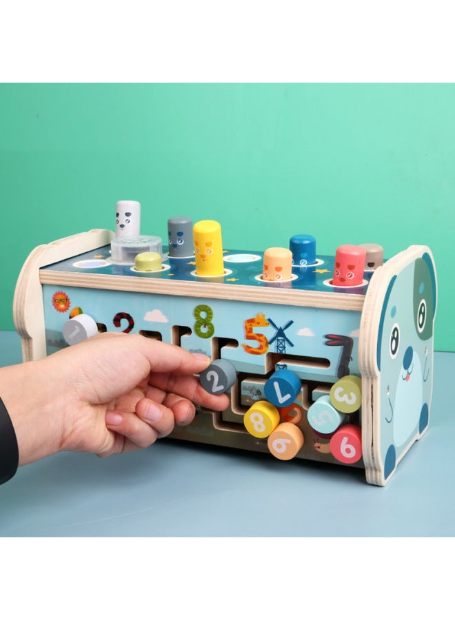 Children's Toys Multi-functional Music Animal Gophers 1-3 Years Old Boys And Girls Baby Tapping Fishing Educational Toys-Color:Puppy Beating Gopher B - Image 5