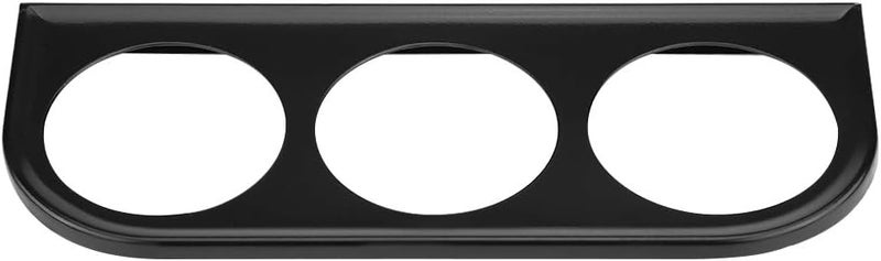 52mm 2 Inch Universal Gauge Holder Bracket, Multi Hole, Black, Plastic Construction - Durable and Reliable, Eye Level Mounting, Compatible with Auto, Truck, Boat, Motorcycle (Black) - Image 2