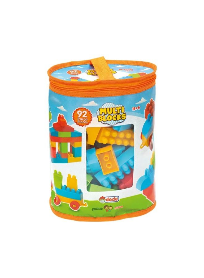 Dede Multi Blocks - 92 Pcs - Image 1