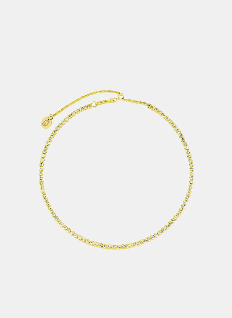 ليو جو قلادة بعنصر مقصوص على شكل قلب