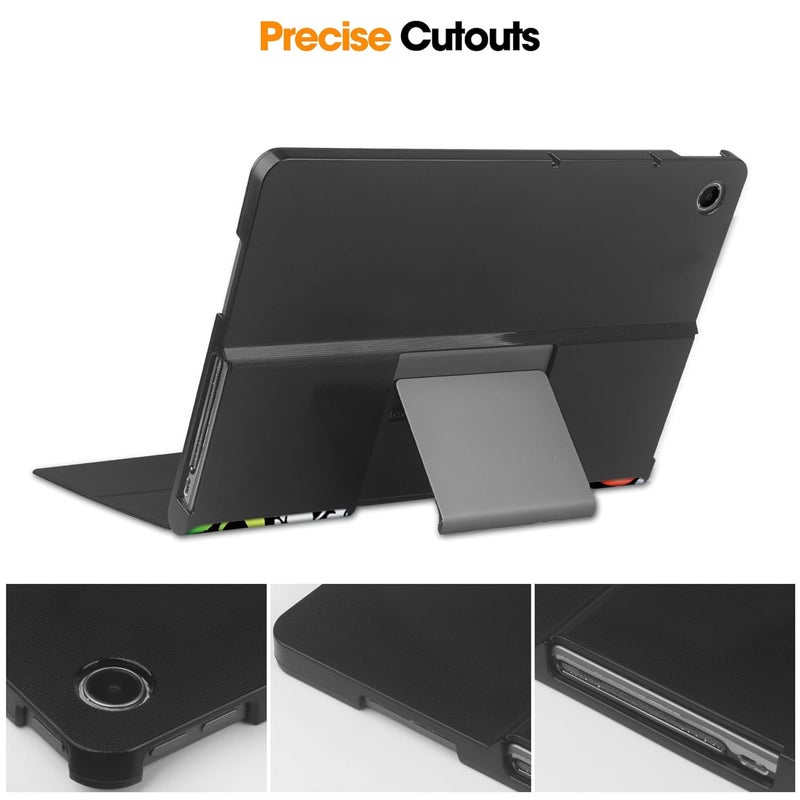 ProElite Cover for Lenovo Tab Plus 11.5 inch Case Cover, Smart PU Leather Flip Case Cover for Lenovo Tab Plus 11.5 inch, Hippy - Image 3